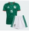 Mexico Israel Reyes #15 Replika Hjemmedrakt Barn VM 2026 Kortermet (+ bukser)