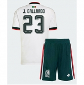 Mexico Jesus Gallardo #23 Replika Bortedrakt Barn VM 2026 Kortermet (+ bukser)