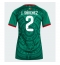 Mexico Jorge Sanchez #2 Replika Hjemmedrakt Dame VM 2026 Kortermet