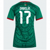 Mexico Orbelin Pineda #17 Replika Hjemmedrakt Dame VM 2026 Kortermet