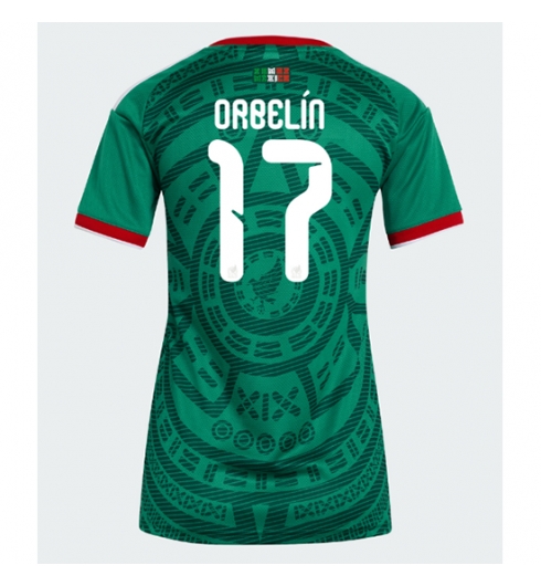 Mexico Orbelin Pineda #17 Replika Hjemmedrakt Dame VM 2026 Kortermet Mexico Orbelin Pineda #17 Replika Hjemmedrakt Dame VM 2026 Kortermet