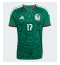 Mexico Orbelin Pineda #17 Replika Hjemmedrakt VM 2026 Kortermet Mexico Orbelin Pineda #17 Replika Hjemmedrakt VM 2026 Kortermet