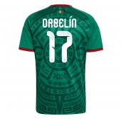 Mexico Orbelin Pineda #17 Replika Hjemmedrakt VM 2026 Kortermet