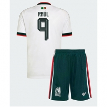 Mexico Raul Jimenez #9 Replika Bortedrakt Barn VM 2026 Kortermet (+ bukser)