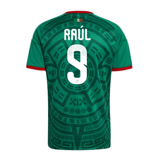 Mexico Raul Jimenez #9 Replika Hjemmedrakt VM 2026 Kortermet Mexico Raul Jimenez #9 Replika Hjemmedrakt VM 2026 Kortermet