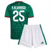Mexico Roberto Alvarado #25 Replika Hjemmedrakt Barn VM 2026 Kortermet (+ bukser)