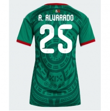 Mexico Roberto Alvarado #25 Replika Hjemmedrakt Dame VM 2026 Kortermet