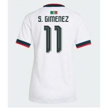Mexico Santiago Gimenez #11 Replika Bortedrakt Dame VM 2026 Kortermet