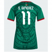 Mexico Santiago Gimenez #11 Replika Hjemmedrakt Dame VM 2026 Kortermet