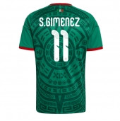 Mexico Santiago Gimenez #11 Replika Hjemmedrakt VM 2026 Kortermet