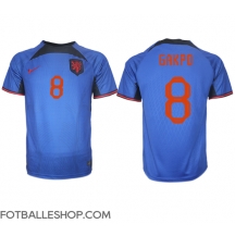 Nederland Cody Gakpo #8 Replika Bortedrakt VM 2022 Kortermet