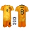 Nederland Cody Gakpo #8 Replika Hjemmedrakt Barn VM 2022 Kortermet (+ bukser)