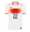 Nederland Denzel Dumfries #22 Replika Bortedrakt VM 2026 Kortermet Nederland Denzel Dumfries #22 Replika Bortedrakt VM 2026 Kortermet