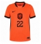 Nederland Denzel Dumfries #22 Replika Hjemmedrakt VM 2026 Kortermet Nederland Denzel Dumfries #22 Replika Hjemmedrakt VM 2026 Kortermet