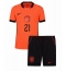 Nederland Frenkie de Jong #21 Replika Hjemmedrakt Barn VM 2026 Kortermet (+ bukser)