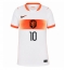 Nederland Memphis Depay #10 Replika Bortedrakt Dame VM 2026 Kortermet