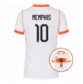 Nederland Memphis Depay #10 Replika Bortedrakt Dame VM 2026 Kortermet