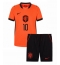 Nederland Memphis Depay #10 Replika Hjemmedrakt Barn VM 2026 Kortermet (+ bukser)