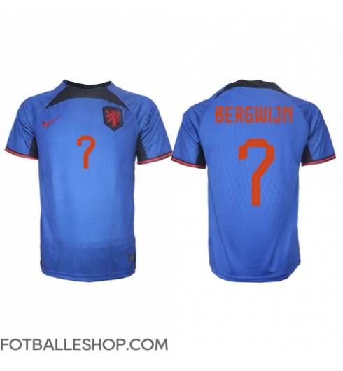 Nederland Steven Bergwijn #7 Replika Bortedrakt VM 2022 Kortermet