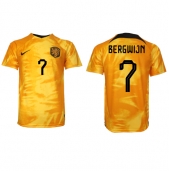 Nederland Steven Bergwijn #7 Replika Hjemmedrakt VM 2022 Kortermet