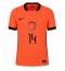 Nederland Tijjani Reijnders #14 Replika Hjemmedrakt VM 2026 Kortermet