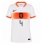 Nederland Virgil van Dijk #4 Replika Bortedrakt Dame VM 2026 Kortermet
