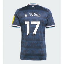 Newcastle United Bazoumana Toure #17 Replika Bortedrakt 2026-27 Kortermet