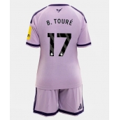 Newcastle United Bazoumana Toure #17 Replika Tredjedrakt Barn 2026-27 Kortermet (+ bukser)
