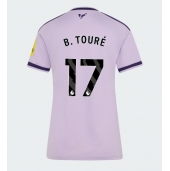 Newcastle United Bazoumana Toure #17 Replika Tredjedrakt Dame 2026-27 Kortermet