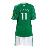 Newcastle United Harvey Barnes #11 Replika Bortedrakt Barn 2025-26 Kortermet (+ bukser)