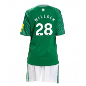 Newcastle United Joe Willock #28 Replika Bortedrakt Barn 2025-26 Kortermet (+ bukser)
