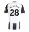 Newcastle United Joe Willock #28 Replika Hjemmedrakt 2024-25 Kortermet