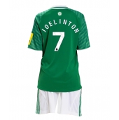 Newcastle United Joelinton #7 Replika Bortedrakt Barn 2025-26 Kortermet (+ bukser)