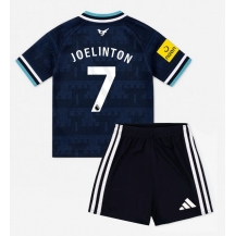 Newcastle United Joelinton #7 Replika Bortedrakt Barn 2026-27 Kortermet (+ bukser)