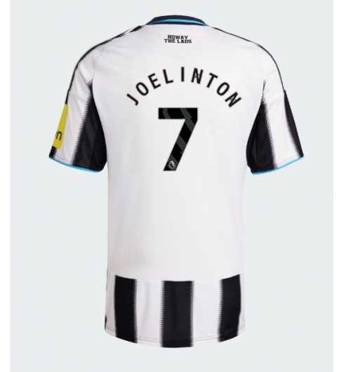 Newcastle United Joelinton #7 Replika Hjemmedrakt 2025-26 Kortermet Newcastle United Joelinton #7 Replika Hjemmedrakt 2025-26 Kortermet