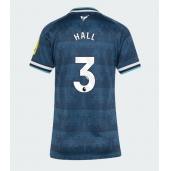 Newcastle United Lewis Hall #3 Replika Bortedrakt Dame 2026-27 Kortermet