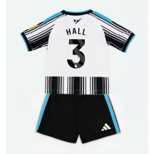 Newcastle United Lewis Hall #3 Replika Hjemmedrakt Barn 2026-27 Kortermet (+ bukser)