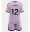Newcastle United Malick Thiaw #12 Replika Tredjedrakt Barn 2026-27 Kortermet (+ bukser)