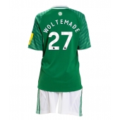 Newcastle United Nick Woltemade #27 Replika Bortedrakt Barn 2025-26 Kortermet (+ bukser)