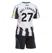 Newcastle United Nick Woltemade #27 Replika Hjemmedrakt Barn 2025-26 Kortermet (+ bukser)