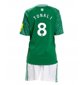 Newcastle United Sandro Tonali #8 Replika Bortedrakt Barn 2025-26 Kortermet (+ bukser)