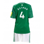 Newcastle United Sven Botman #4 Replika Bortedrakt Barn 2025-26 Kortermet (+ bukser)