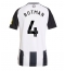 Newcastle United Sven Botman #4 Replika Hjemmedrakt Dame 2024-25 Kortermet
