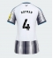 Newcastle United Sven Botman #4 Replika Hjemmedrakt Dame 2026-27 Kortermet
