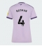 Newcastle United Sven Botman #4 Replika Tredjedrakt Dame 2026-27 Kortermet