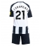 Newcastle United Tino Livramento #21 Replika Hjemmedrakt Barn 2024-25 Kortermet (+ bukser)