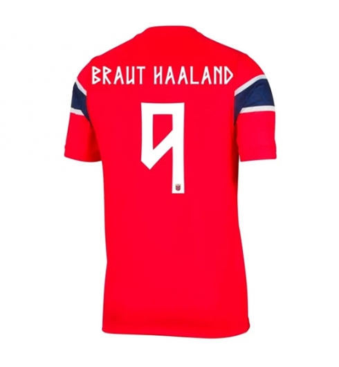 Norge Erling Haaland #9 Replika Hjemmedrakt VM 2026 Kortermet Norge Erling Haaland #9 Replika Hjemmedrakt VM 2026 Kortermet