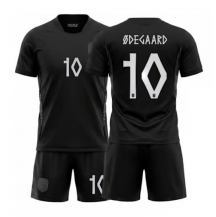 Norge Martin Odegaard #10 Replika Bortedrakt Barn VM 2026 Kortermet (+ bukser)