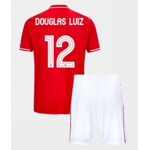 Nottingham Forest Douglas Luiz #12 Replika Hjemmedrakt Barn 2025-26 Kortermet (+ bukser)