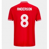 Nottingham Forest Elliot Anderson #8 Replika Hjemmedrakt 2025-26 Kortermet